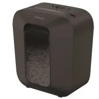 FELLOWES drobilnik LX 25 presek 4x40 mm prostornina posode 115 l stopnja tajnosti P-4 (zaupno) črna (1 of 3)