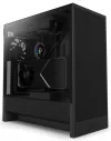 NZXT behuizing H5 Flow editie 2x120 mm ventilator USB 3.0 USB-C 3.1 transparant zijpaneel zwart