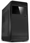 CRONO cabinet Middle Tower DW602 without power supply without fans 2x USB 1.1 black