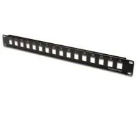 XtendLan Patch panel 1U 19" 16 holes unmounted unshielded (1 of 1)