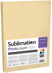 Papier photo COLORWAY Sublimation 100g m2 A4 50 pièces (1 of 1)