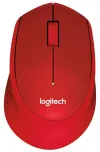 Logitech muis Wireless M330 Silent Plus optisch draadloos 3 knoppen rood thumbnail (1 of 4)