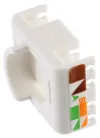 XtendLan Keystone jack RJ-45 Cat6 STP ασημί κούμπωμα 180° πίσω thumbnail (4 of 4)