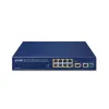 Planet GSD-1121XP PoE switch 8x1Gb + 2x25Gb + 1x10Gbps SFP+ PoE 802.3at 120W thumbnail (2 of 3)