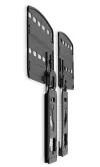 NEDIS wall TV bracket 43 - 85" load capacity 60 kg distance from the wall 750 mm fixed steel black thumbnail (4 of 6)