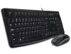 Logitech komplekts MK120 Vadu tastatūra + pele USB CZ SK melns