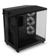 Case NZXT H6 Flow RGB a due camere MidT 3x120mm Ventola RGB 2xUSB 3.2 USB-C smaltato nero thumbnail (4 of 6)