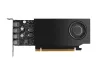 PNY NVIDIA A400 4GB 4GB GDDR6 PCI-E 4x miniDP LP lúibín 4x adapter miniDP > DP