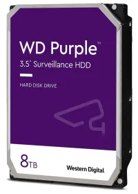 WD PURPLE 8TB WD85PURZ SATA 6Gb ar iekšējo 35" 5640 apgr./min 256MB (1 of 1)