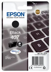 Epson-inktcartridge C13T07U140 WF-4745-serie inktcartridge L Zwart (1 of 1)