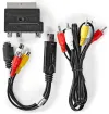 Konwerter wideo NEDIS Kabel USB 2.0 480p A V SCART 3x gniazdo RCA Gniazdo S-video czarny thumbnail (5 of 5)