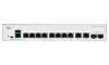 Cisco CBS250-8T-E-2G-EU 8-portno GE Smart Switch 8x GbE RJ-45 2x 1G Combo Ext PS thumbnail (3 of 5)