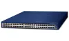 Planet SGS-6310-48P6XR L3 PoE switch 48x1Gb 6x10Gb SFP+ HW IP stack VSF Cluster switch 802.3at 740W 2x power-in