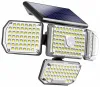 IMMAX CLOVER outdoor solar wall LED lighting with PIR sensor 5W