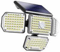 Illuminazione LED da parete solare per esterni IMMAX CLOVER con sensore PIR 5W (1 of 5)