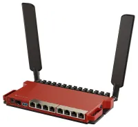 MikroTik L009UiGS-2HaxD-IN ARM ЦП 512 МБ ОЗУ Wi-Fi 6 (802.11ax) 8 входов GLAN PoE выход SFP USB 3.0 L5 (1 of 5)