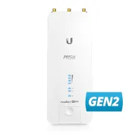 Ubiquiti Rocket 5AC Prism Gen2 — точка доступа 5 ГГц airMAX AC airPrism GPS 3x RSMA 1x Gbit RJ45 PoE 24 В (1 of 6)