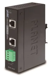 Planet IPOE-162S Разветвитель PoE IEEE802.3at, выход 12 В 24 В постоянного тока DIN IP30 -40 ~ 75 град.C (1 of 1)