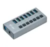 i-tec USB 3.0 töltő HUB 7 port + hálózati adapter 36 W thumbnail (1 of 3)