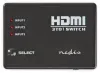 Switch HDMI NEDIS 3x entrée HDMI 1x sortie HDMI 1080p boîtier ABS anthracite thumbnail (6 of 6)