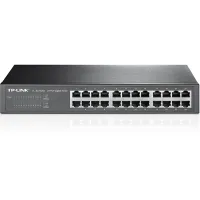 Διακόπτης TP-Link TL-SG1024D 24x 10 100 1000Mbps επιτραπέζιος 13" μεταλλικός (1 of 3)