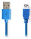 NEDIS förlängningskabel USB 3.0 kontakt USB-A - uttag USB-A blå 2m thumbnail (2 of 2)