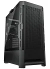 COUGAR PC ohišje AIRFACE Black Mid Tower Mesh Sprednja plošča 1 x 120 mm ventilator TG Leva plošča Črna thumbnail (1 of 17)