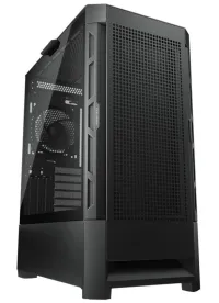 COUGAR PC ohišje AIRFACE Black Mid Tower Mesh Sprednja plošča 1 x 120 mm ventilator TG Leva plošča Črna (1 of 17)