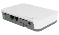 MikroTik KNOT IoT Gateway CAT-M NB Bluetooth 2x LAN 1x SIM microUSB 2,4 GHz b g n L4 (1 of 5)