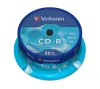 VERBATIM CD-R80 700MB 52x Proteção Extra Fuso de 25 unidades