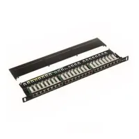 DATACOM Patch panel 19" STP 24 priključka CAT5E LSA 1U BK (3x8p) VL (1 of 1)