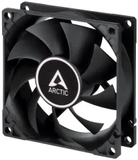 ARCTIC F8 black fan 80mm black (1 of 2)