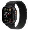 Apple Watch Ultra 2 49mm Black Titanium with Black Trail Pull - M/L