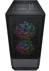 COUGAR PC Case MG140 Air RGB Black Mini Tower Въздушни отвори Преден панел 3 x ARGB вентилатори 4 mm TG ляв панел thumbnail (4 of 16)