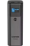 CANYON powerbank PB-2010 27000 мАч 2x USB-C 140 Вт PD3.1 1x USB-A QC 3.0 дисплей темно-серый