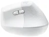 Logitech Lift Vertical Ergonomic Mouse - Vit Vertikal mus optisk 6 knappar trådlös Bluetooth thumbnail (4 of 5)