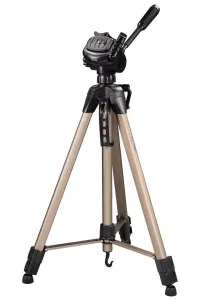 Trípode HAMA STAR 63 para cámaras fotográficas y videocámaras carga 4 kg aluminio beige (1 of 5)