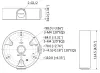 Dahua PFA136 Короб под купол камеры Dahua HDW(EP SP) HDBW(EP) thumbnail (2 of 2)