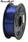 XtendLAN PETG filament 1,75 mm transparentno plavi 1 kg