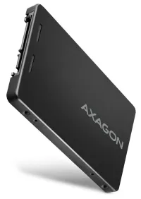 Caixa interna AXAGON para M.2 SATA SSD RSS-M2B SATA 6G alumínio preto (1 of 4)