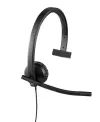 Logitech UC Mono USB Headset med ledning H570e (læderpude) - Business