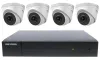 HIKVISION HiWatch Network PoE KIT HWK-N4142TH-MH(C) 2Mpix 4x камери HWI-T220H 1x NVR HWN-2104MH-4P 1TB HDD