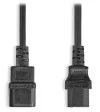 NEDIS Power Extension Kabel Connector IEC-320-C14 Connector IEC-320-C13 Black Bulk 2m thumbnail (2 of 2)