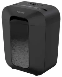 FELLOWES aprítógép LX 45 keresztmetszet 4x37mm kosártérfogat 17 l titkosítási fokozat 2. típus - bizalmas fekete (1 of 3)