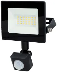 Refletor LED NEDIS com sensor 4000 K 1620 lm IP44 classe energética F cabo 1 m preto (1 of 8)