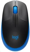 Logitech M190 kabellose Maus in voller Größe – BLAU