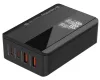 Зарядний пристрій COLORWAY USB 2x USB-A 2x USB-C 65W Black