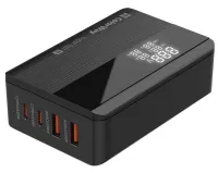 Зарядний пристрій COLORWAY USB 2x USB-A 2x USB-C 65W Black (1 of 2)