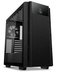 Gabinete DEEPCOOL CH510 MESH Digital E-ATX Ventilador de 120 mm 1x USB 3.0 1x USB-C painel de malha de vidro temperado preto (1 of 7)