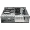 CHIEFTEC MiniITX BE-10B-300 80 mm ventilators 2 x USB 3.0 2 x USB 2.0 300W melns thumbnail (6 of 7)